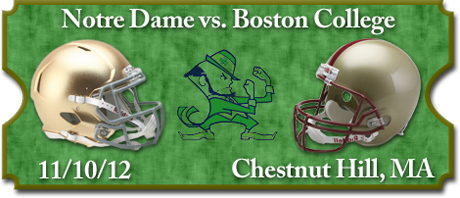 Boston College Eagles vs. Notre Dame Fighting Irish Tickets