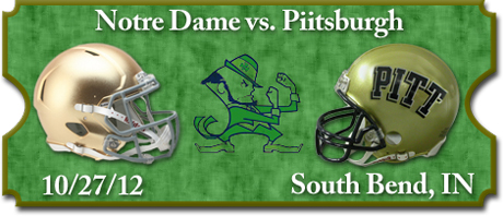Notre Dame Fighting Irish vs. Pittsburgh Panthers Tickets