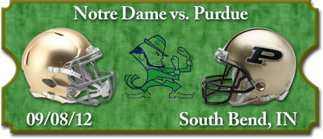 Notre Dame Fighting Irish vs. Purdue Boilermakers Tickets
