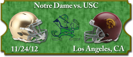 USC Trojans vs. Notre Dame Fighting Irish Tickets