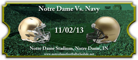 Notre Dame Fighting Irish vs. Navy Midshipmen Tickets Notre Dame Fighting Irish vs. Navy Midshipmen Tickets