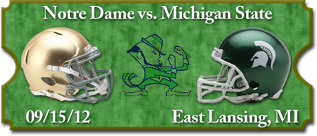 Michigan State Spartans vs. Notre Dame Fighting Irish Tickets