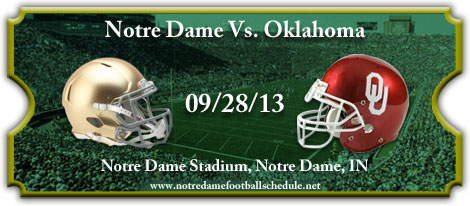 Notre Dame Fighting Irish vs. Oklahoma Sooners Tickets