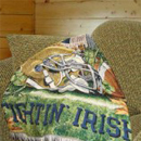 Notre Dame Fighting Irish Blankets, Bed and Bath Products
