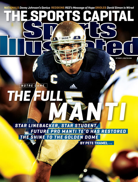 Manti Teo Sports Illustrated Cover