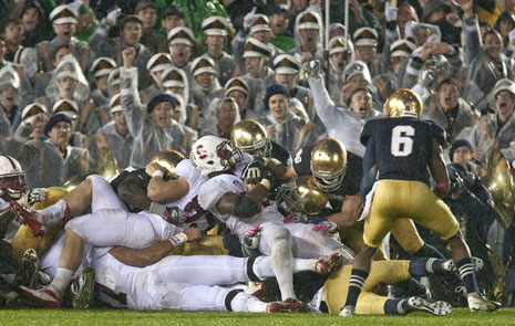 ND vs Stanford Goal Line Stand