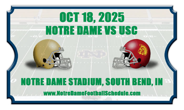 Notre Dame vs USC Football Tickets