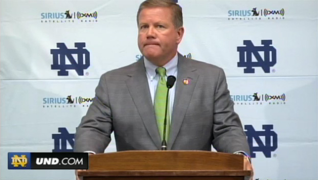 Brian Kelly Kickoff Press Conference
